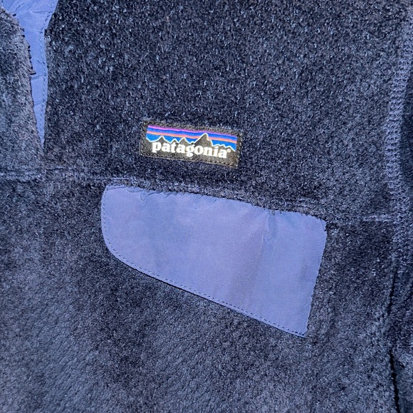 Patagonia Navy Fleece Pullover - Picture 2 of 5